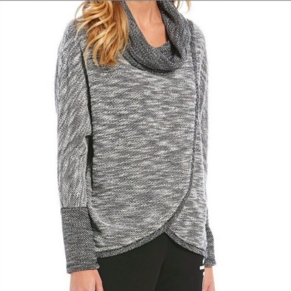 Calvin Klein Performance Knit Cowl Neck Sweater
